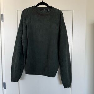 Consensus Sportswear Men's Forest Green Crewneck Sweater
